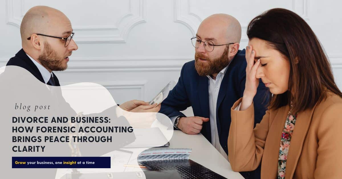 divorce and business